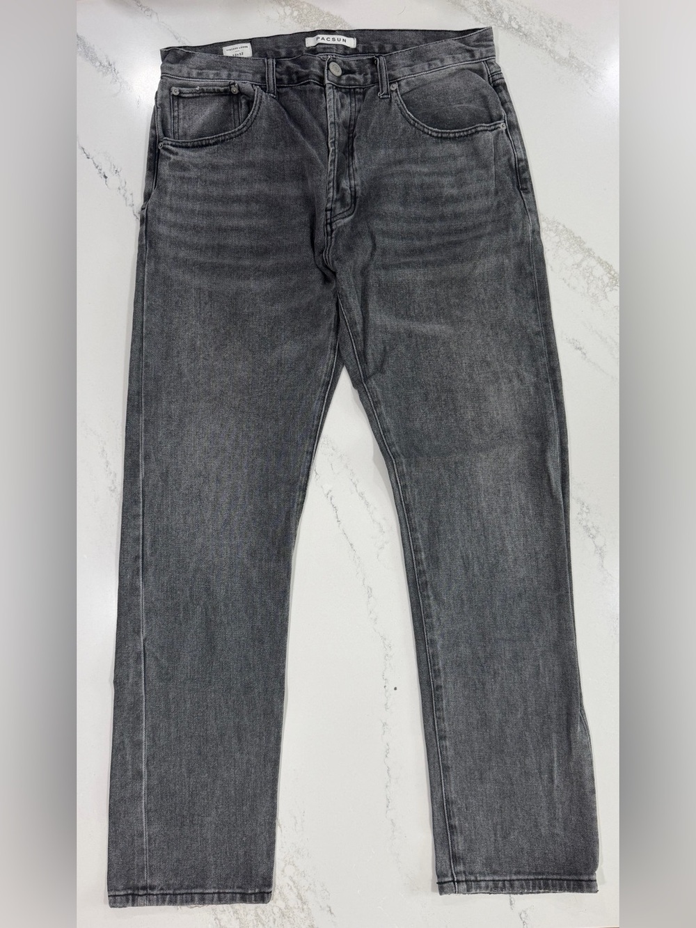 Pacsun - Men’s Vintage Loose Jeans | Washed Black Denim | Size 32 x 32
